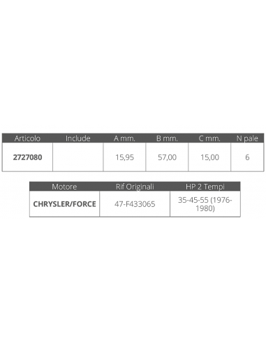 GIRANTE FORCE 2T 35-45-55 HP