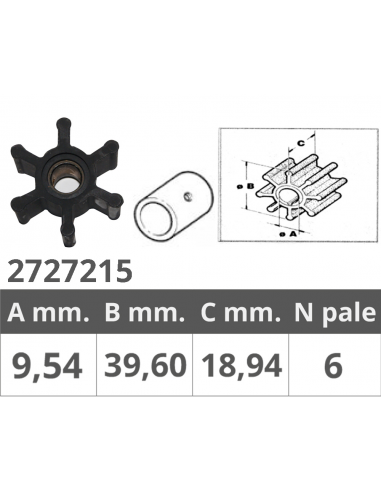 GIRANTE ORIGINALE JABSCO 4528-0001-0003