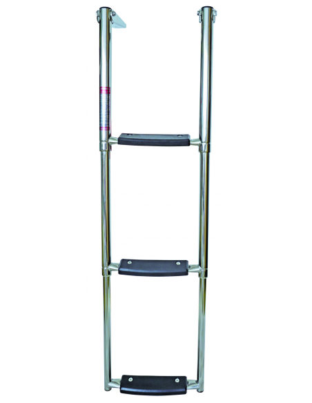 SCALETTA TELESCOPICA A GRADINI LARGHI