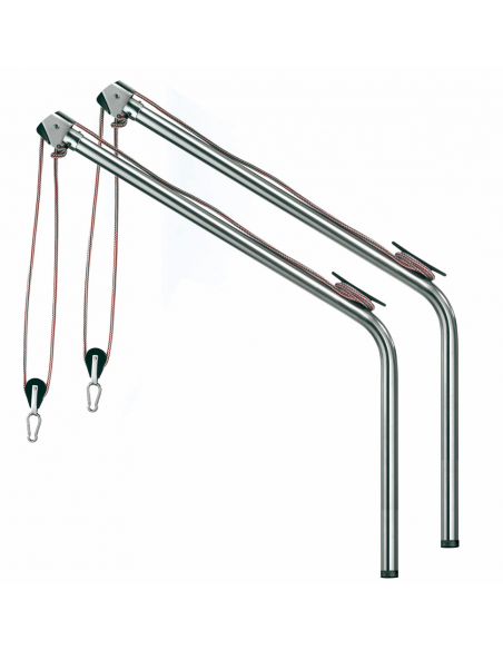 COPPIA DI GRUETTE IN ACCIAIO INOX COPPIA DI GRUETTE IN ACCIAIO INOX