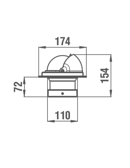 BUSSOLA SERIE URANIA BU10