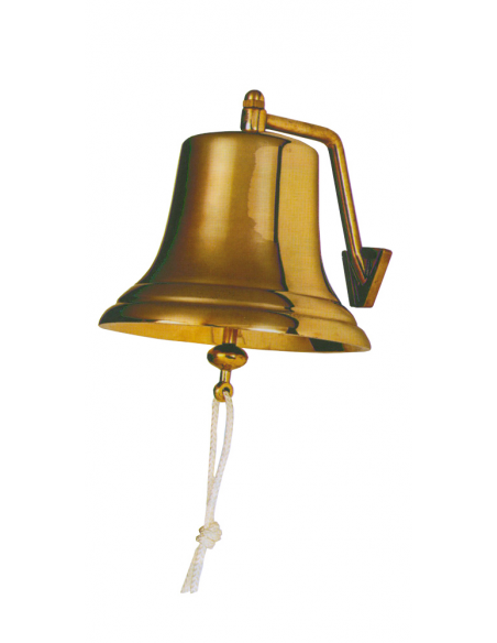 CAMPANA IN OTTONE LUCIDO OMOLOGATA