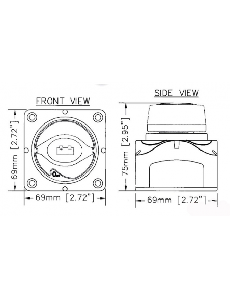 DEVIATORE STACCA BATTERIA BEP 200A DEVIATORE STACCA BATTERIA BEP 200A