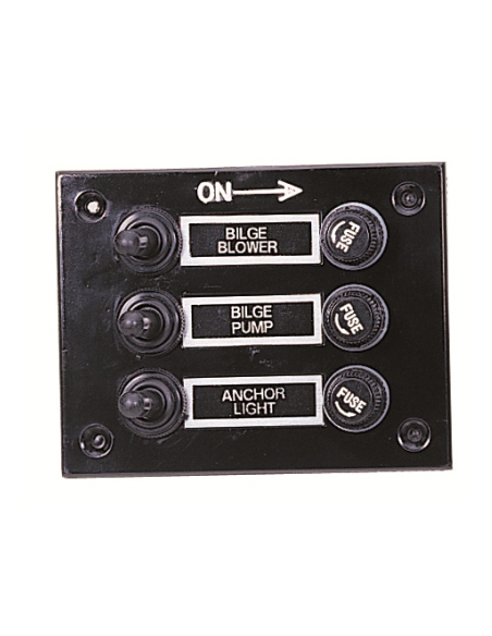 PANNELLO A 3 INTERRUTTORI