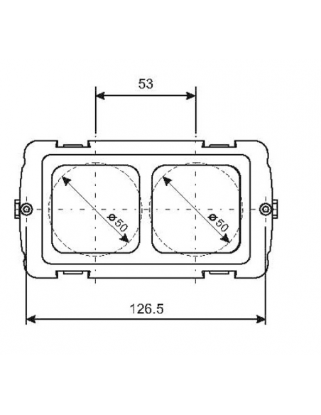 SUPPORTO A DUE MODULI