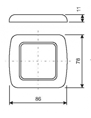 CORNICE AD UN MODULO