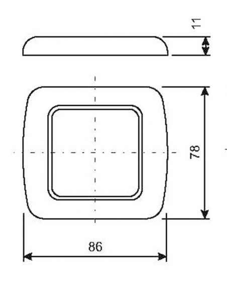 CORNICE AD UN MODULO