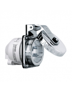 SPINA 2P+T 230V. 32A IP56 IN ACCIAIO INOX