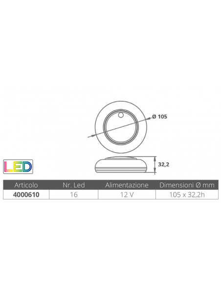 PLAFONIERA A 16 LED ATTIVAZIONE TOUCH PLAFONIERA A 16 LED ATTIVAZIONE TOUCH