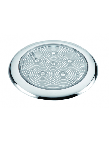 PLAFONIERA INOX A 6 LED PLAFONIERA INOX A 6 LED
