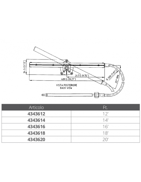 SCATOLA DI GUIDA TM 86