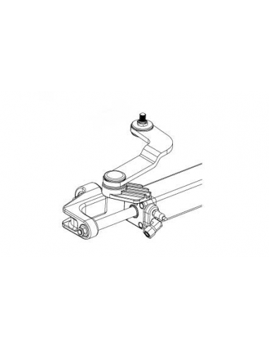 KIT TIMONERIA HYTECH OBF-3 PER MOTORI FUORIBORDO FINO A 175HP