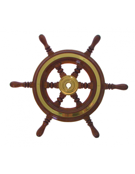 RUOTE TIMONE IN MOGANO