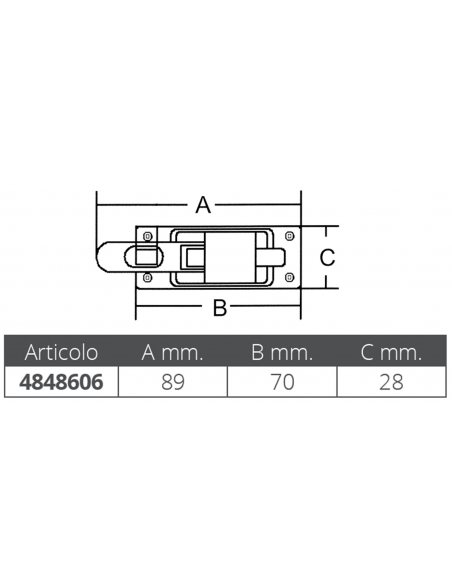 CHIUSURA CON PORTALUCCHETTO