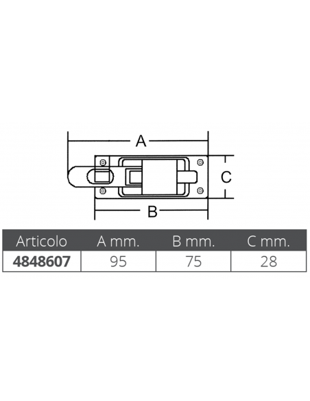 CHIUSURA CON PORTALUCCHETTO
