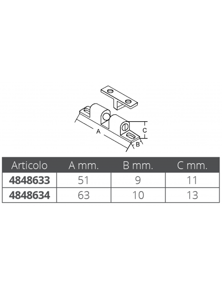SCROCCHETTO A DOPPIA SFERA