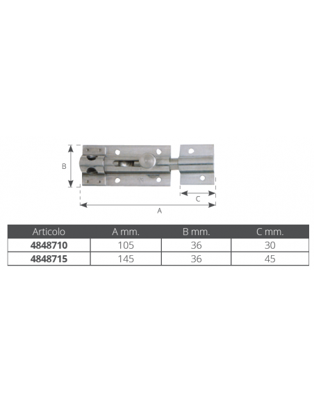 CATENACCIO INOX PORTALUCCHETTO