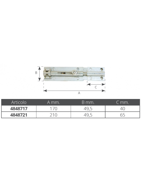 CATENACCIO INOX PORTALUCCHETTO