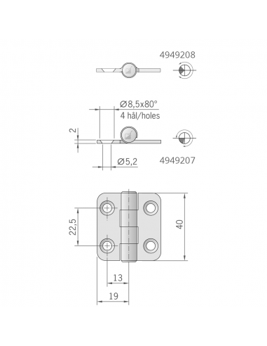 CERNIERA MM.40X38