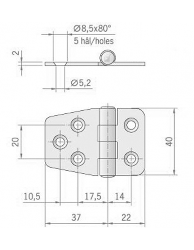 CERNIERA MM.59X40