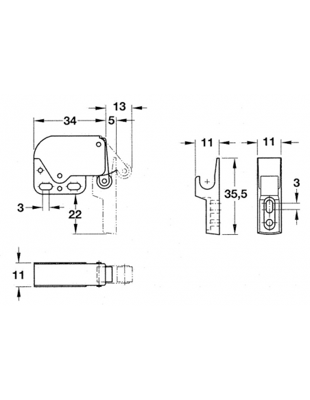 CHIUSURA A SCATTO "MINI LATCH"