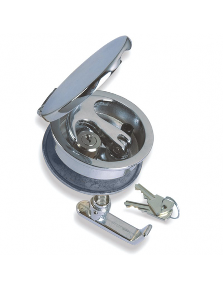 ALZAPAGLIOLO OTTONE CROMATO Ø MM.84