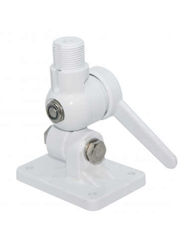 BASE IN ABS DOPPIO SNODO CON PASSACAVO
