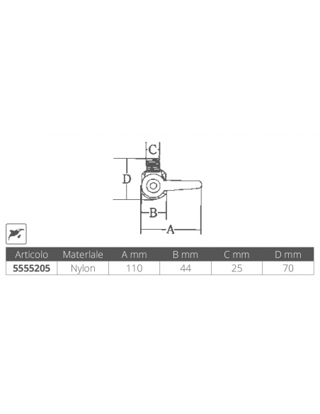 BASE SNODATA IN NYLON