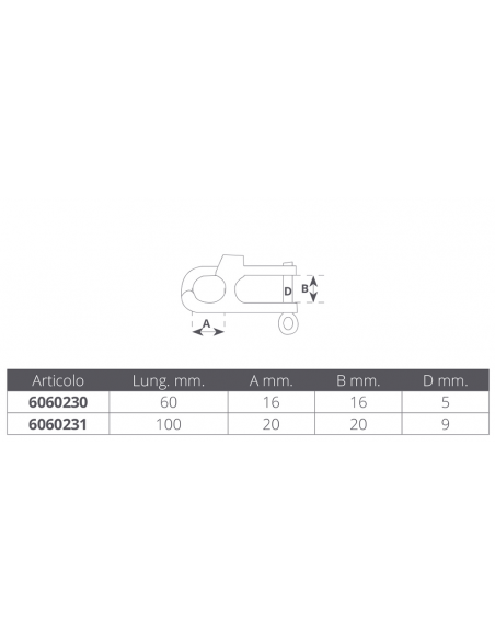 MOSCHETTONE SCI NAUTICO
