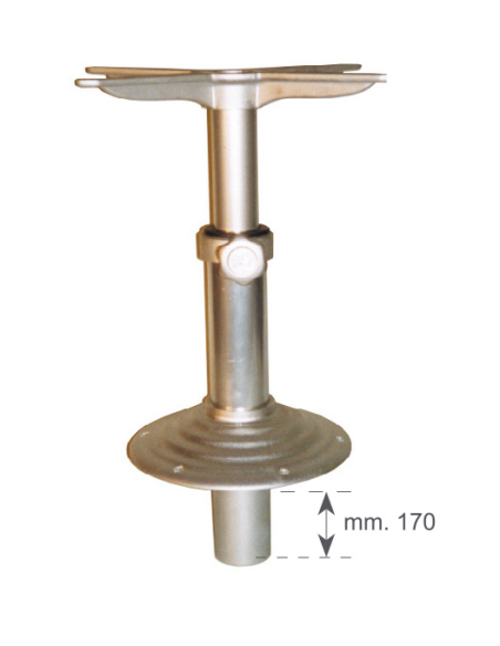 SUPPORTO TELESCOPICO MM.345/750