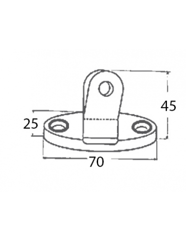 SUPPORTI A FORCELLA IN ACCIAIO INOX SNODATO