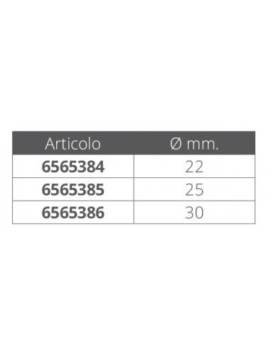 SNODI A FORCELLA APRIBILI IN ACCIAIO INOX