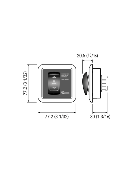 COMANDO DA PLANCIA WCS810 COMANDO DA PLANCIA WCS810