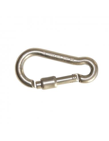 MOSCHETTONE "KONG" CHIUSURA ESTERNA INOX 316