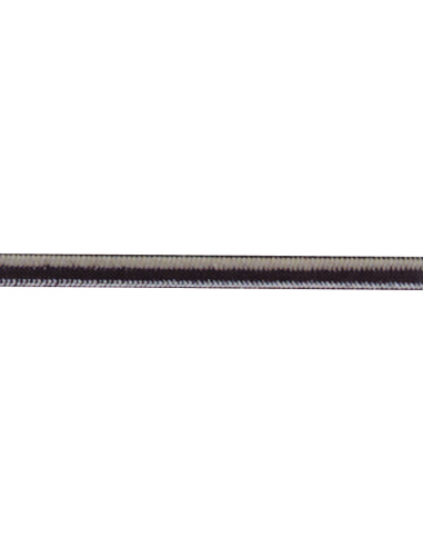 TRECCIA ELASTICA NERA