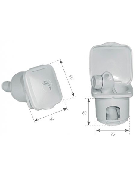 CONTENITORE IN PVC PER DOCCETTA TOP LINE CONTENITORE IN PVC PER DOCCETTA TOP LINE