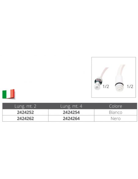TUBO NERO PER DOCCE TUBO NERO PER DOCCE