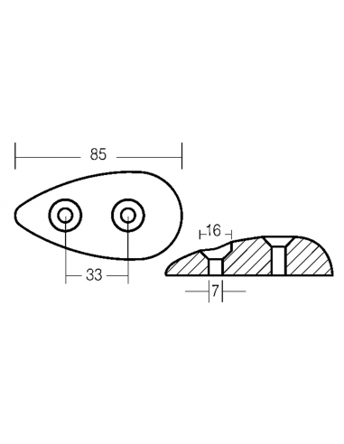 ANODO OVALE