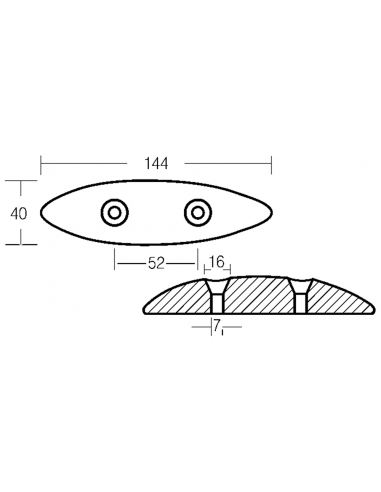 ANODO OVALE