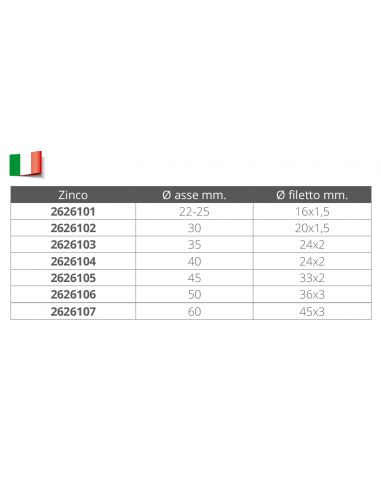 OGIVA PER  LINEA D'ASSE