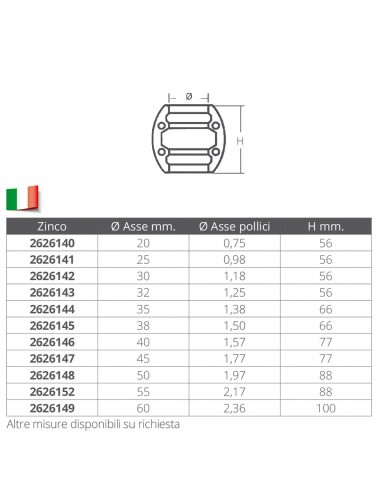 COLLARE PER ASSE