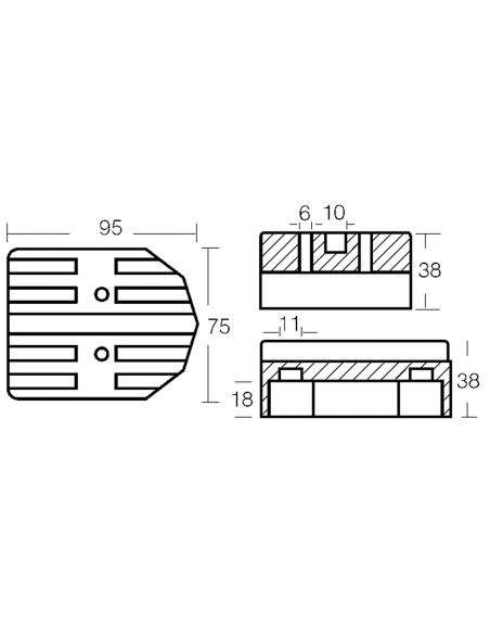 PLACCA PER MOTORI ALPHA GEN 2- BRAVO I-II-III