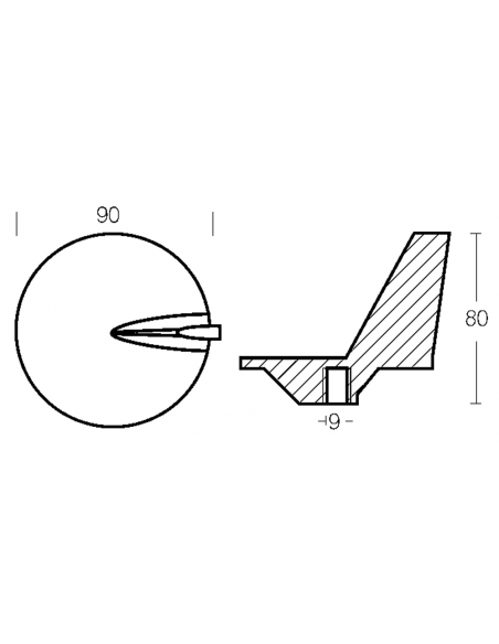 PINNA PER MOTORI ALPHA ONE BRAVO I-II-III