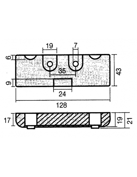 PIASTRA PER MOTORI VERADO 200/275 HP