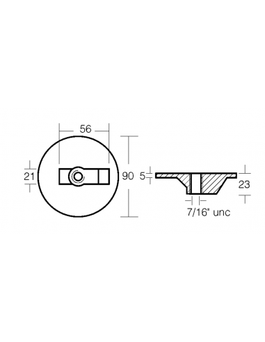 ANODO PER MOTORI MERCURY