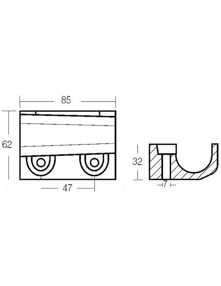 PLACCA PER YAMAHA 40-50 HP
