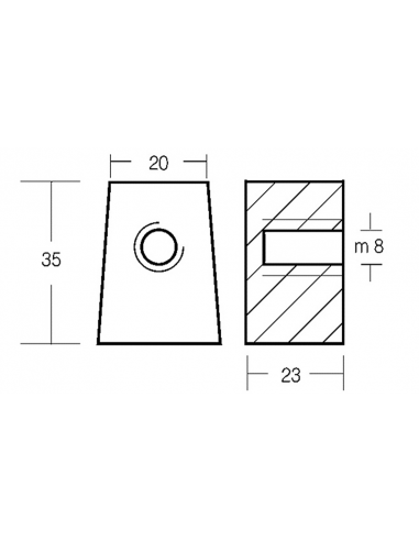 CUBO TRAPEZOIDALE RIF.OR.67C-45251-00