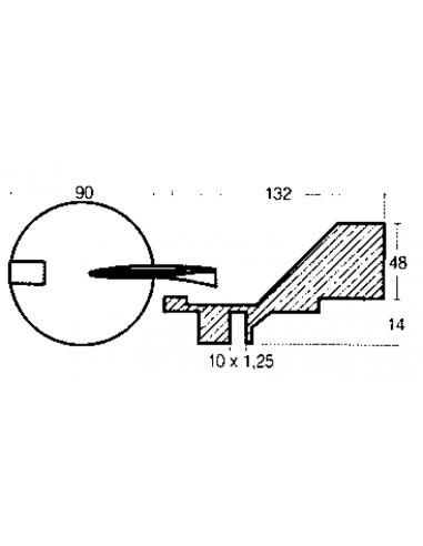 PINNA PER MOTORI YAMAHA 50/100 HP 4T