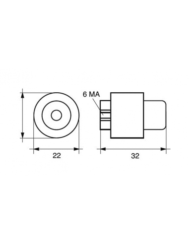 CILINDRO PER YAMAHA 80/300 HP