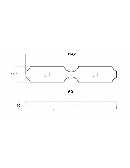 PIASTRA PER MOTORI  YAMAHA 300/350 HP 4T